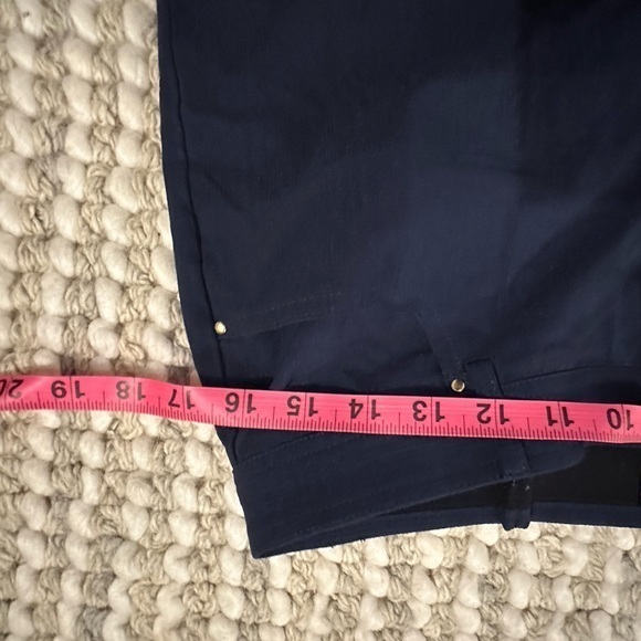 89th and Madison navy, tan,‎ burgundy pants size 16P 12 12P 16 10 - Picture 13 of 16